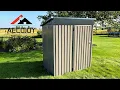 AECOJOY 5 x 3 Metal Storage Shed Assembly Tips And Review