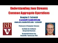 Understanding Java Streams Common Aggregate Operations
