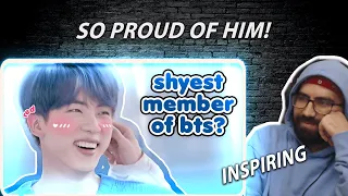 Download So proud of him! - jin, the shyest member of bts | Reaction MP3