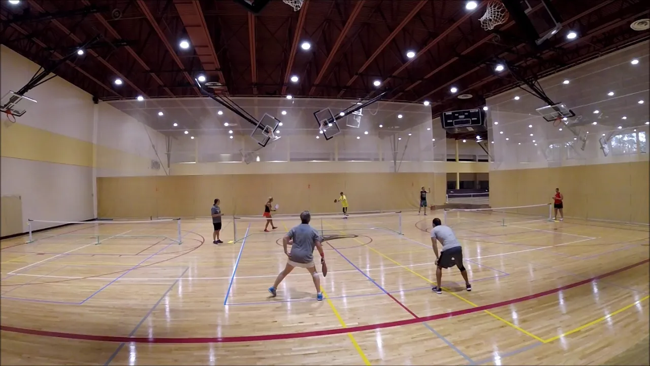 Louisiana State pickleball games 35+ Shane Edwards/Kristi Sitton V Michael Porter/Michelle Yates