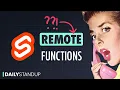 Svelte remote functions explained