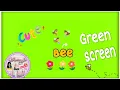Bee Green Screen AnnieZa free intro template