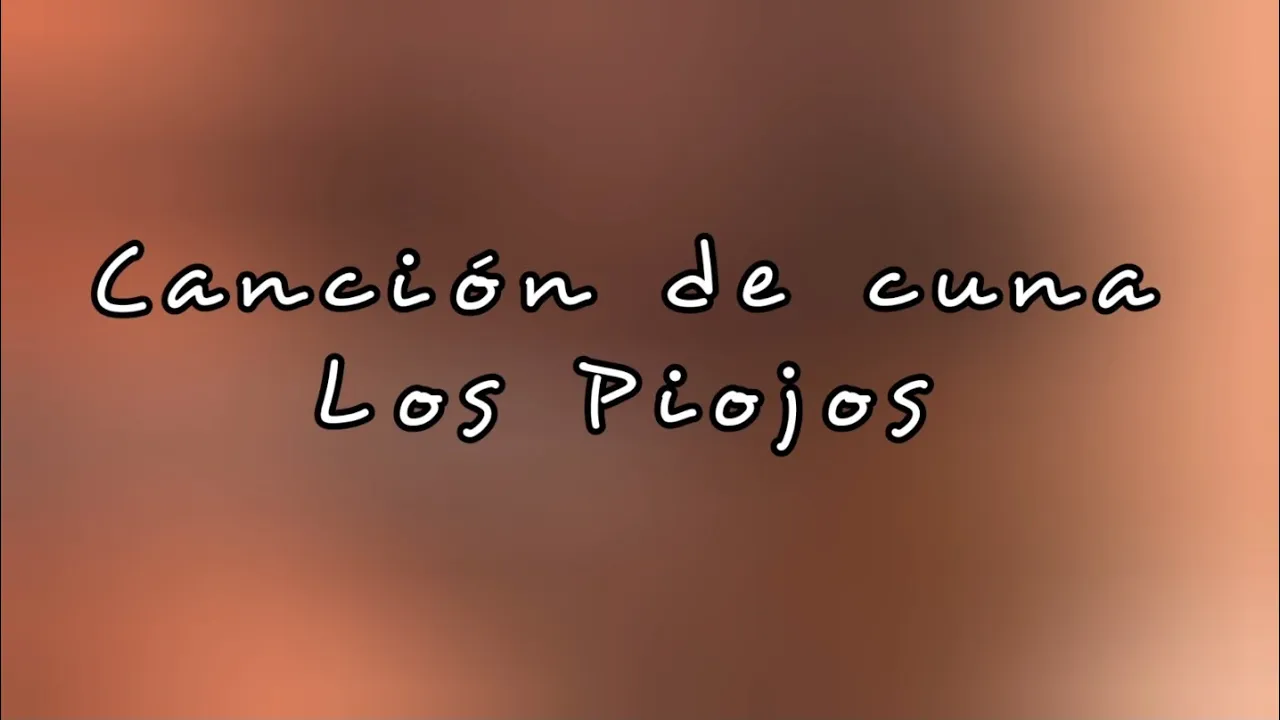 Canción de cuna (Letra) - Los Piojos Canción de cuna (Letra) - Los Piojos