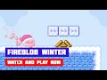 Fireblob Winter Game Gameplay