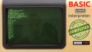 Programming a BASIC Interpreter in Python Interactive User Interface