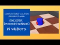 Webots Tutorial 4 using encoders to compute robot position Odometry Position Sensor in Webots