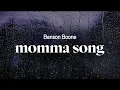 benson boone - momma song