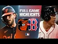 ORIOLES vs RED SOX GAME 2 Full Game Highlights July 22 2026 MLB Season