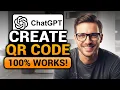 Create QR Code With ChatGPT 100 WORKS NO Yapping To The Point FAST EASY