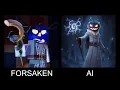 Download Lagu (Roblox) Forsaken vs. AI | Survivors Comparison