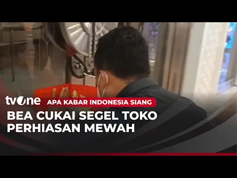 Toko Perhiasan di Senayan Disegel Bea Cukai