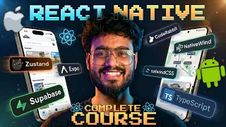 React Native Full Course 2026 Build a Full Stack Mobile App and Publish to App Store