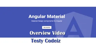 angular material Overview Angular Material Tutorial in Hindi Angular 11 material Tutorial