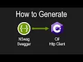How to Generate C Http Client in NSwag Swagger codegen Swashbuckle