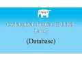 CodeIgniter Tutorial Database Part 7