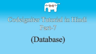 CodeIgniter Tutorial Database Part 7