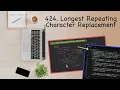 5 Sliding Window Leetcode 424 Longest Repeating Character Replacement