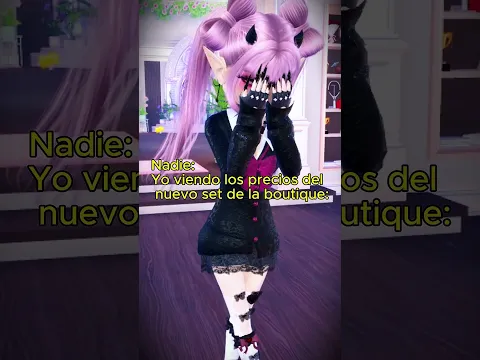 Yo viendo el precio del nuevo set de la Boutique Semanal del Dress to Impress  #roblox #dti