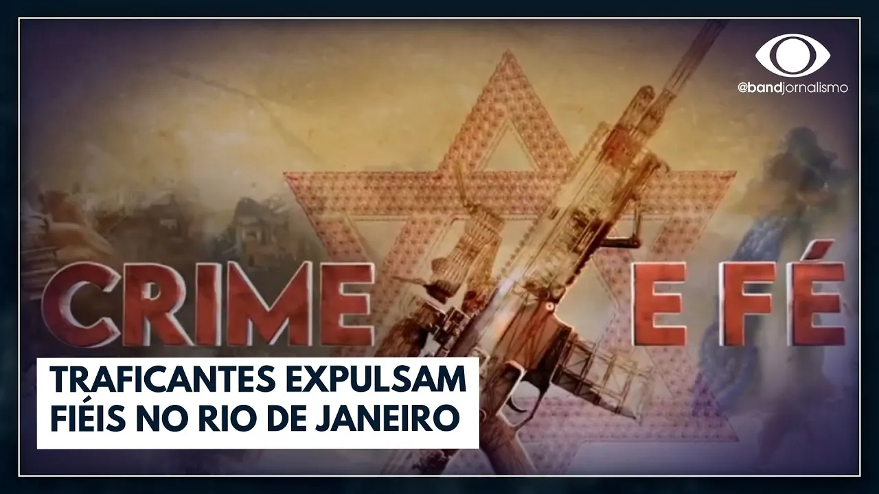Crime e religião: traficantes expulsam fiéis no Rio | Jornal da Band