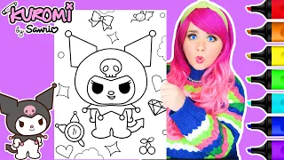 Coloring Kuromi Sanrio Coloring Page Ohuhu Art Markers