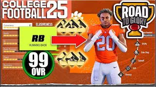Best RB Abilities AND Builds College Football 25 Road To Glory BEST BUILD