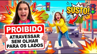 Regras de Conduta para Crianças na Rua - Rules of Conduct - Clubinho da Marina e Elisa