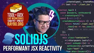 SolidJS - Why Doesn t React Just Work like This