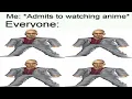 Cringe anime memes but replaced with Bald Kiryu