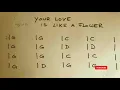 YOUR LOVE IS LIKE A FLOWER - Bluegrass Backing Track
