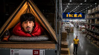 I Secretly Lived In Ikea For 50 HOURS