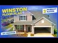Winston Floor Plan by DR Horton Secrest Commons in Monroe NC TWO PRIMARY SUITES