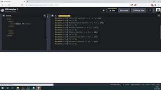 Arithmetic Operators in JavaScript Learn HTML CSS JS