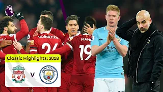 Salah Mane Firmino Score Liverpool 4 3 Man City Premier League Highlights 