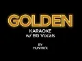 Lagu Golden by HUNTR/X - Karaoke with BG Vocals