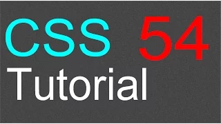 CSS Tutorial for Beginners - 54