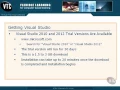 Implementing a Data Warehouse with SQL Server 50 Getting Visual Studio YouTube