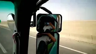 اجمده ضربه سراين واحلي مسي علي سواقين النقل التقيل 