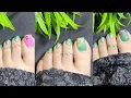 Gorgeous Teej Toe Nail Designs Teej Special Toe Nail Art Designs Step-by-Step Festival Nails