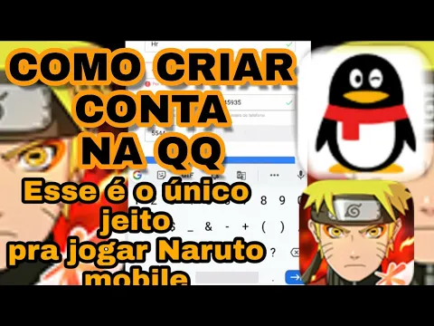 Download MP3 COMO CRIAR UMA CONTA NA QQ PARA JOGAR NARUTO MOBILE(ESSE É O UNICO JEITO PRA JOGAR NARUTO MOBILE)