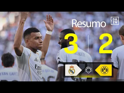 Video Thumbnail: Resumo | Real Madrid 3-2 Dortmund | FIFA Mundial de Clubes