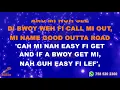 Shaneil Muir - Exclusive Lyrics