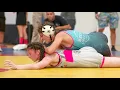 49 kg Girls Freestyle - Sara McLaughlin B of IL Cornstars Black vs Charlie Jones R of WOW South