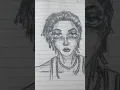 Download Lagu Speed drawing a face in 38 secs #sketch #trending #shorts