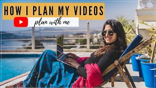 Download How I Plan My YouTube Videos 📸  Scripting YouTube Videos, Content Calendar \u0026 more | Visha Khandelwal MP3