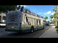 Miami-Dade Transit Metrobus 120 Departure Aventura Mall 2018 New Flyer XN40