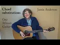 Easy guitar chord substitutions