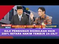 Mantap SAH! Gaji Pensiunan Diusulkan Naik 200% Setara Hakim, Bisa Tembus 14–19 Juta/Bulan! Bisa?