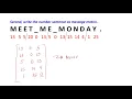 Matrix Application Encoding a Message using Matrices Part 2