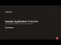 Sample Application Overview