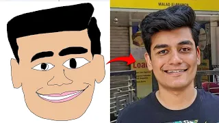 Drawing Indian Youtubers 😂 GONE WRONG